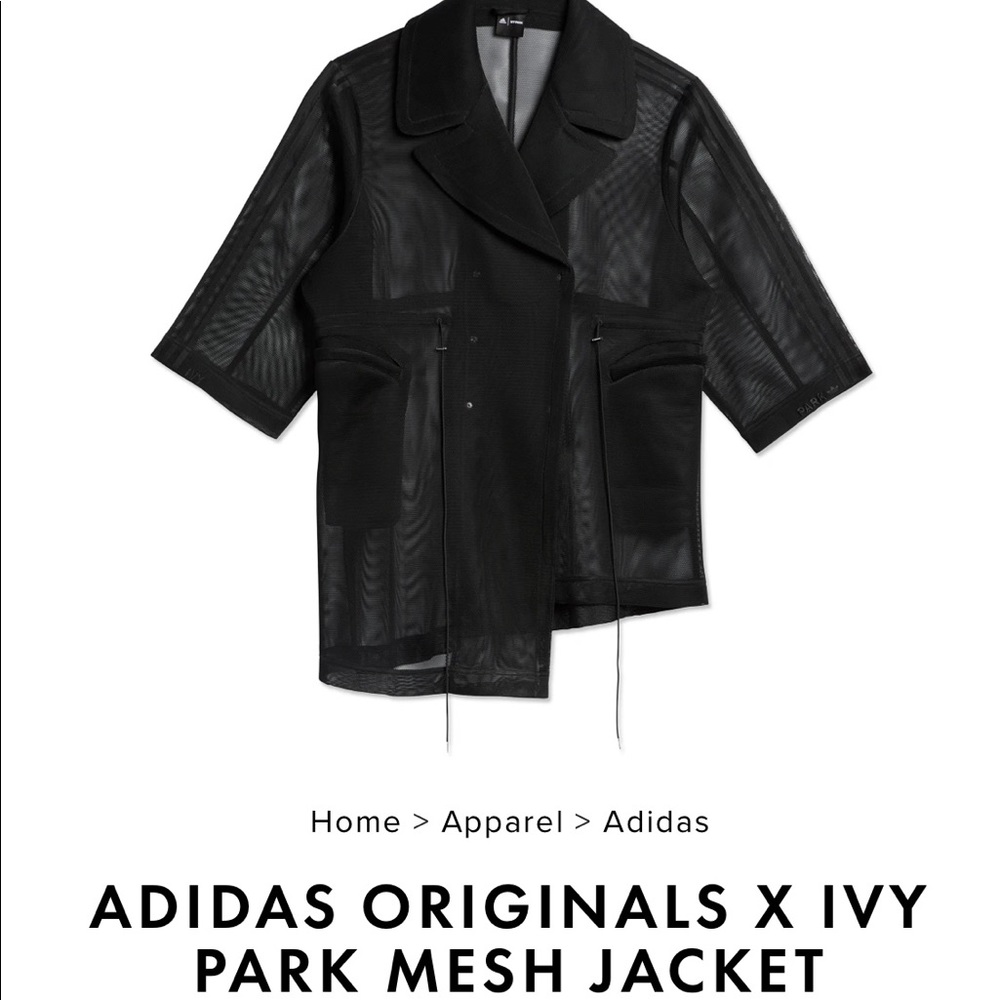 Adidas X Ivy Park Mesh Jacket